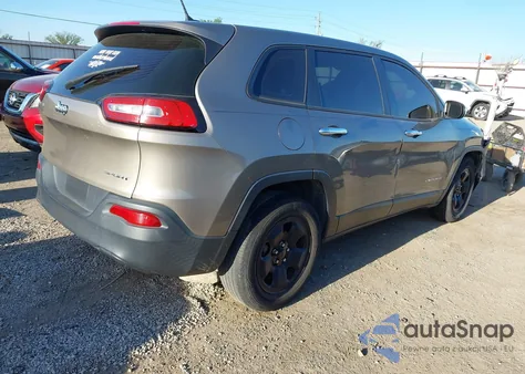 2016 Jeep Cherokee Sport из США, поврежденный, VIN 1C4PJLAB7GW258181